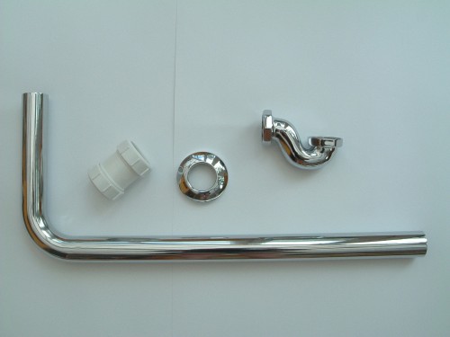 42mm Bath Shallow Seal Trap and Pipe 42mm Bath Shallow Seal Trap and Pipe