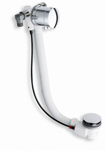 Luxury Extended Bath Overflow Filler with Pop Up Waste Luxury Extended Bath Overflow Filler with Pop Up Waste