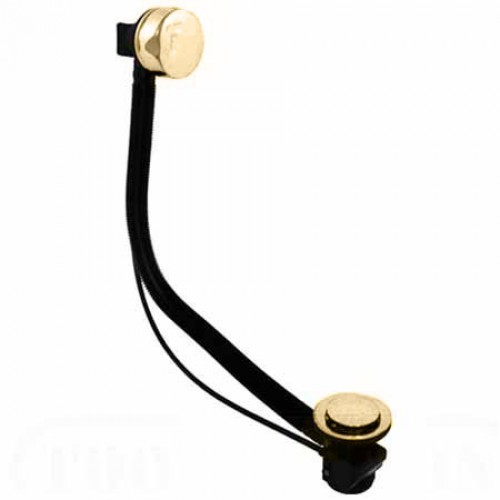 Extended Bath Pop Up Waste Gold Plated Brass Extended Bath Pop Up Waste Gold Plated Brass