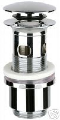 Luxury Extended Basin Clicker Waste Slotted Luxury Extended Basin Clicker Waste Slotted
