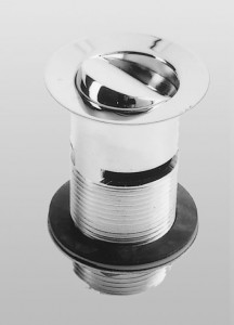 Bathroom Basin Flip Top Swivel Waste Slotted