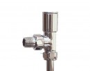  Minimal Angled Radiator Valves Pair in Chrome