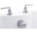 Modern Lever Bath Deck Valves